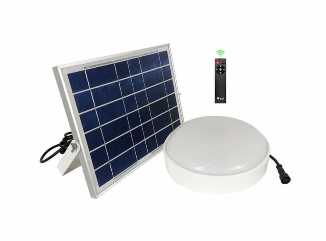 Foco Solar 120W, Autonomía de más de 8 Horas a Máxima Potencia